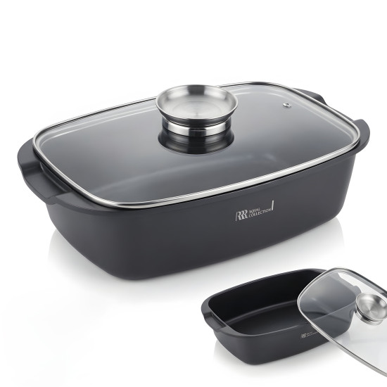 Roaster with Glass Lid